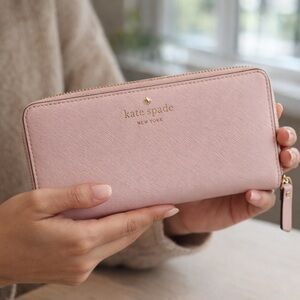 Kate Spade Blush Zip Wallet